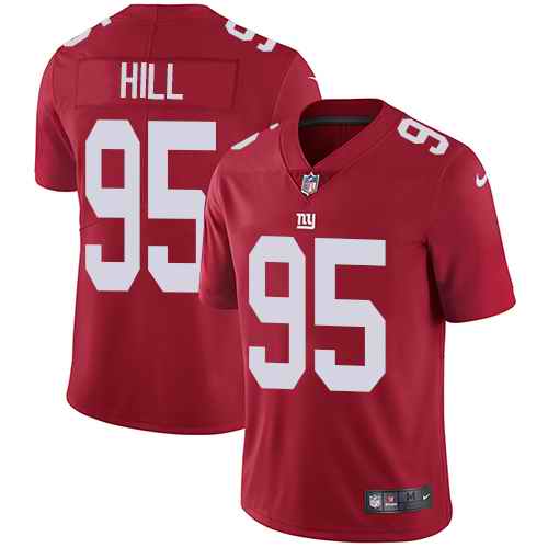 Nike Men & Women & Youth Giants 95 B.J. Hill Red Alternate Men's Stitched NFL NFL Vapor Untouchable Limited Jersey,We sell and wholesale Nike Men & Women & Youth Giants 95 B.J. Hill Red Alternate Men's Stitched NFL NFL Vapor Untouchable Limited Jersey on line form chian!